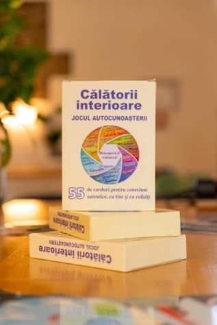 Setul „Călătorii interioare”, 55 de carduri de autocunoaștere